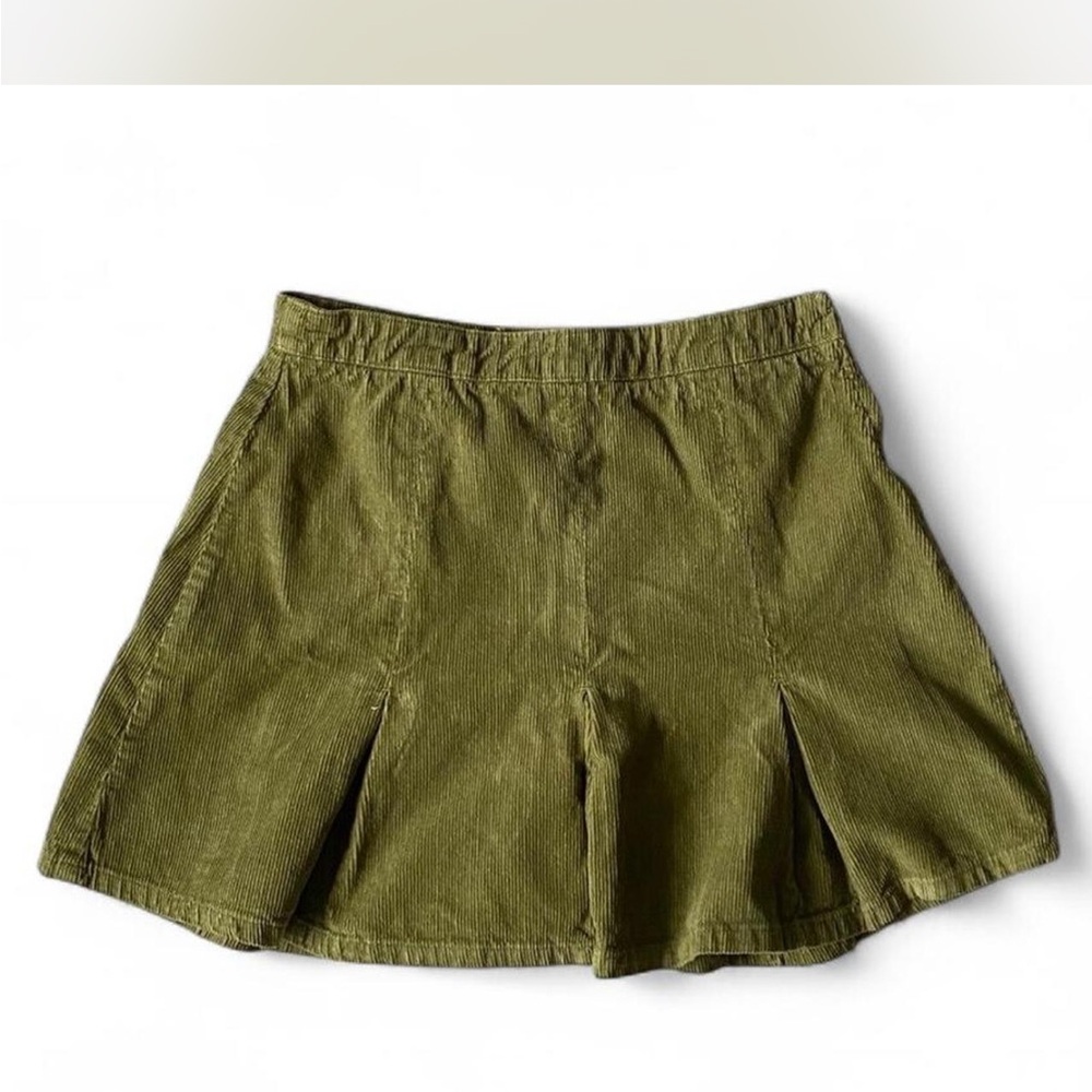 Olive Green Women's Mini Skirt